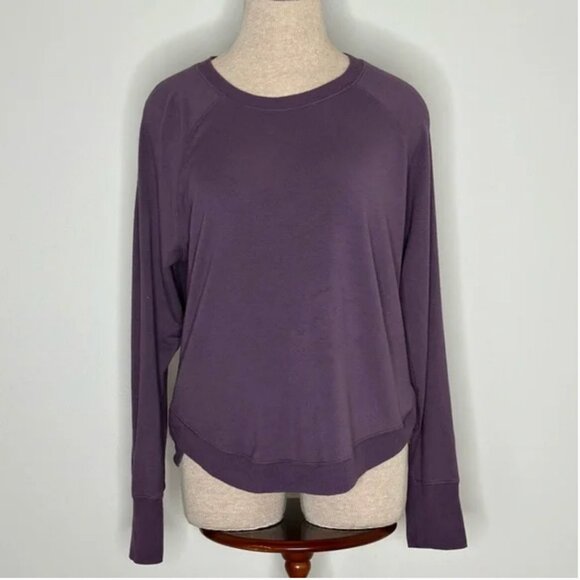 Athleta Tops - Athleta Women's Beyond Soft Pullover Sweatshirt | Plum Purple | Petite Medium